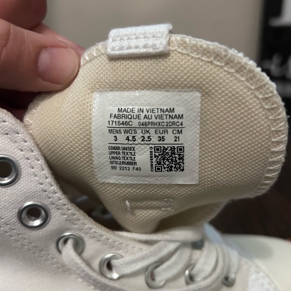 Converse Run Star Motion Canvas Platform Sneakers sz Women’s 4.5 - Picture 7 of 8